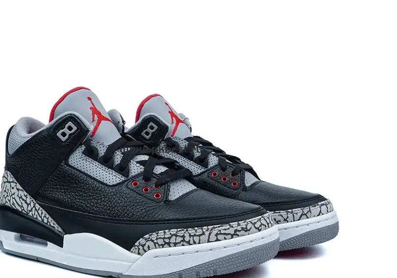 Cement Retro SHIP TO PK Jordan GOD READY Air 3 RETAIL MATERIALS Black 0517
